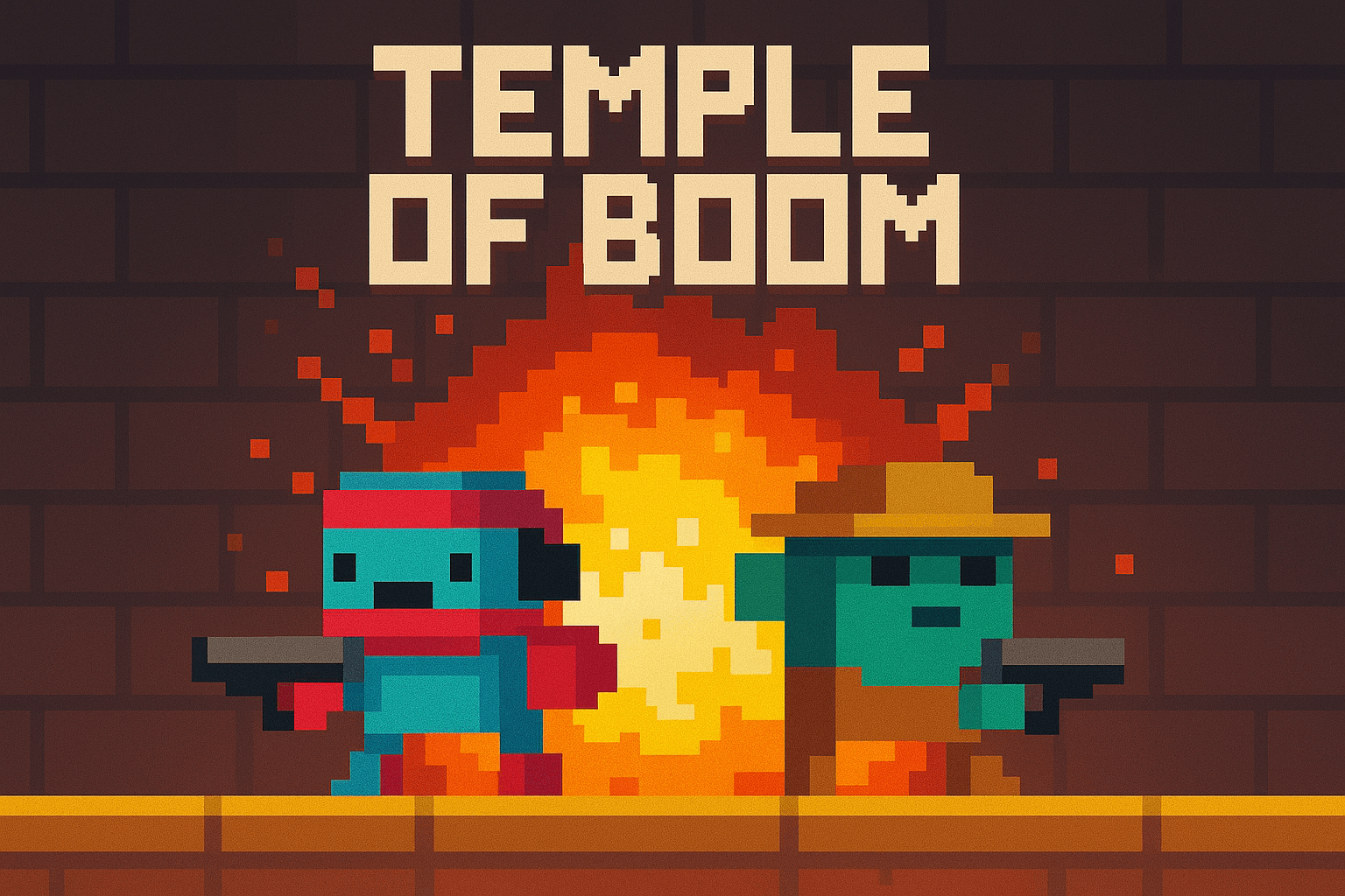 Temple of Boom Game Screen Shot 