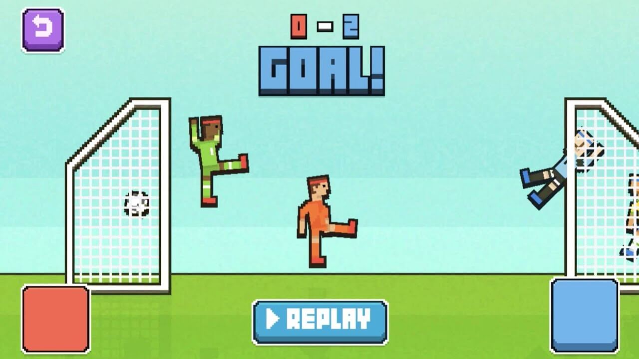 Soccer Physics Game Screen Shot